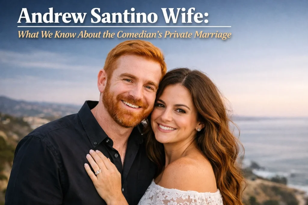 Andrew Santino Wife